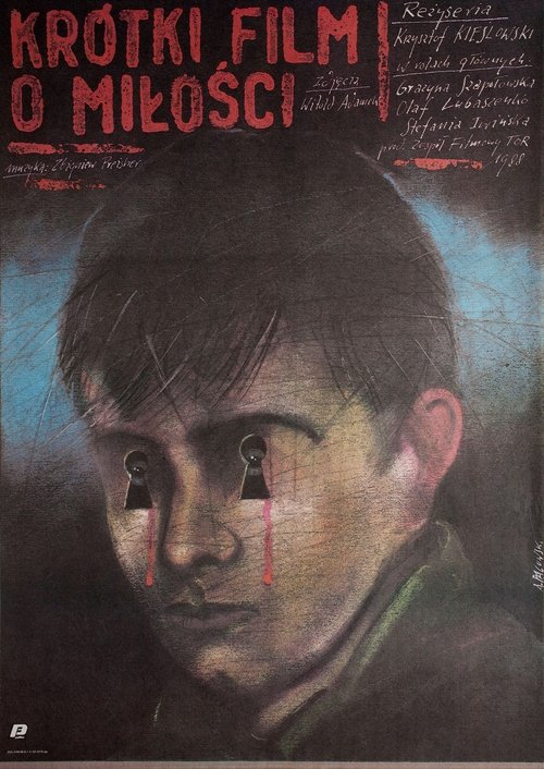 Krótki film o miłości (1988) – plakat filmu