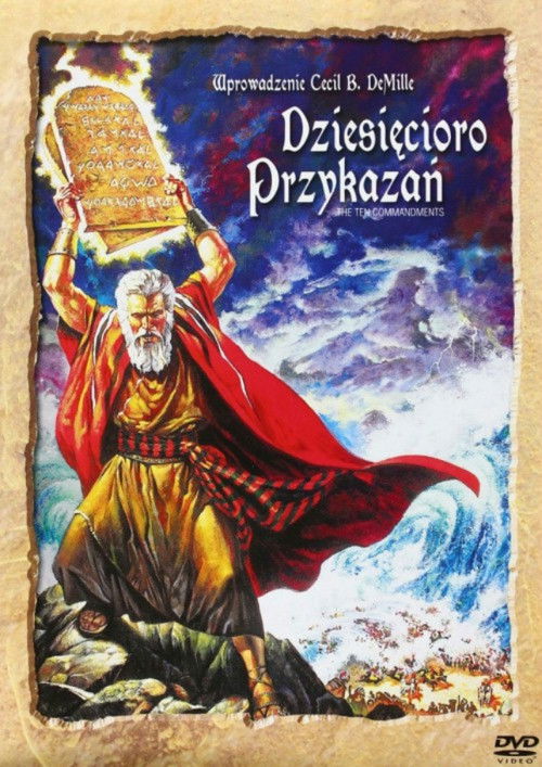 Dziesięcioro przykazań (1956) – plakat filmu