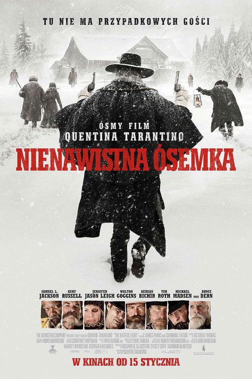 Nienawistna ósemka (2015) – plakat filmu
