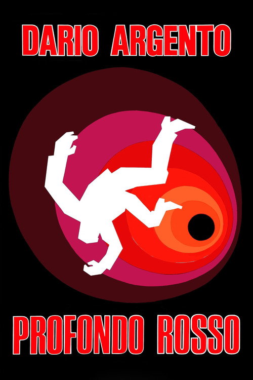 Głęboka czerwień (1975) – plakat filmu