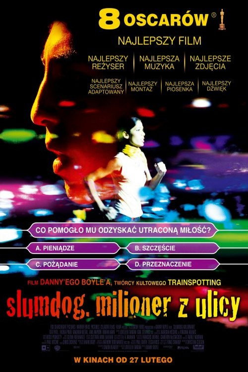Slumdog. Milioner z ulicy (2008) – plakat filmu