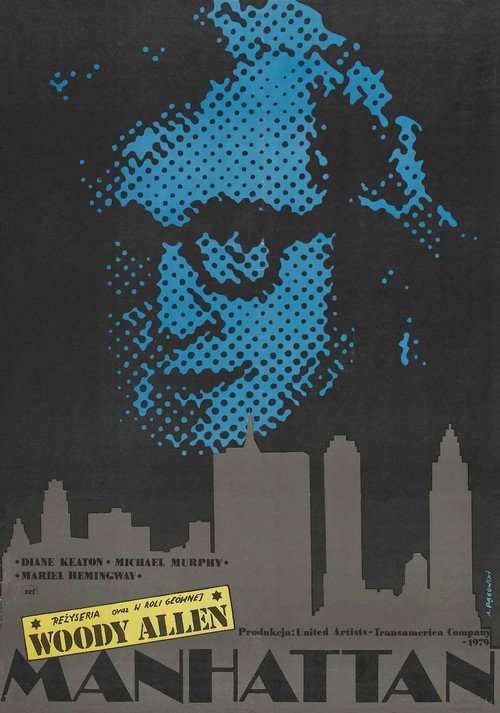 Manhattan (1979) – plakat filmu