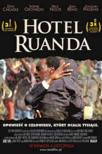 Hotel Ruanda (2004) – plakat filmu