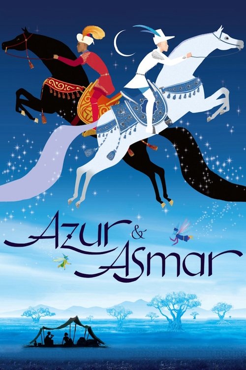 Azur i Asmar (2006) – plakat filmu
