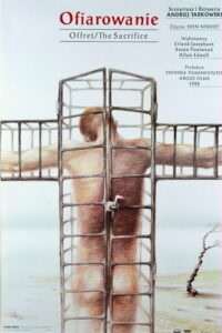 Ofiarowanie (1986) – plakat filmu