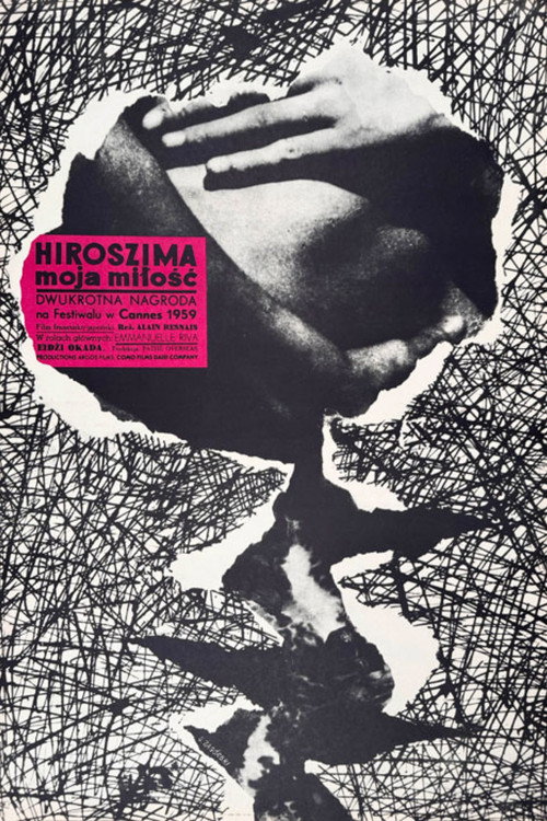 Hiroszima, moja miłość (1959) – plakat filmu