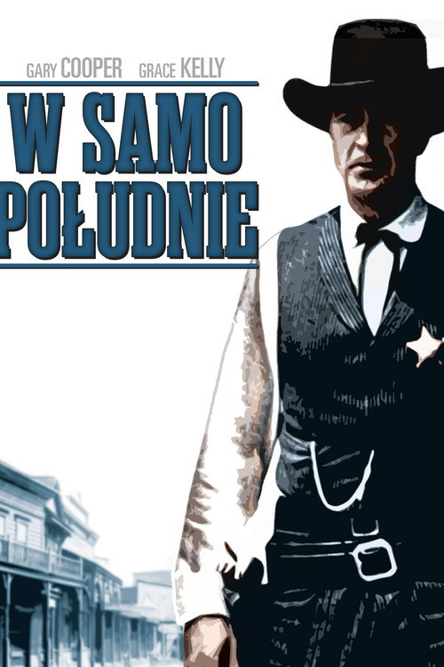 W samo południe (1952) – plakat filmu