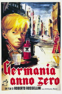 Germania anno zero (1948) – plakat filmu