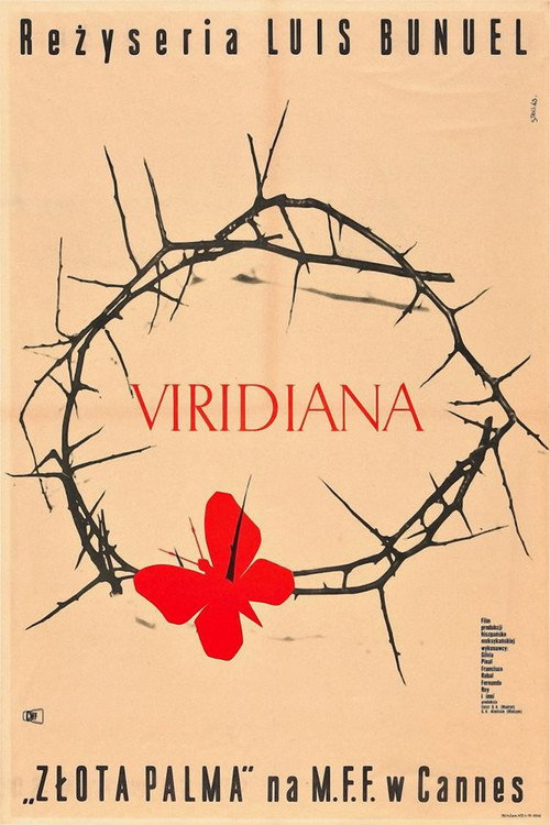 Viridiana (1962) – plakat filmu
