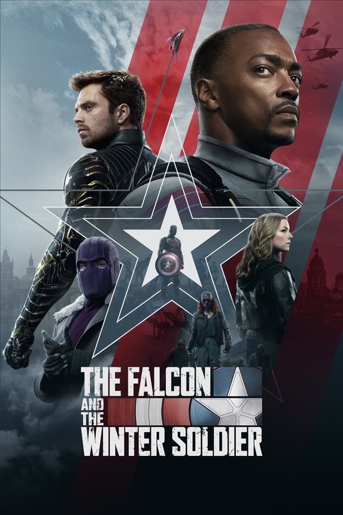 Falcon i Zimowy Żołnierz (2021) – plakat filmu