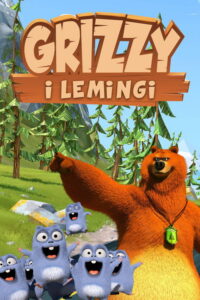 Grizzy i Lemingi (2016) – plakat filmu