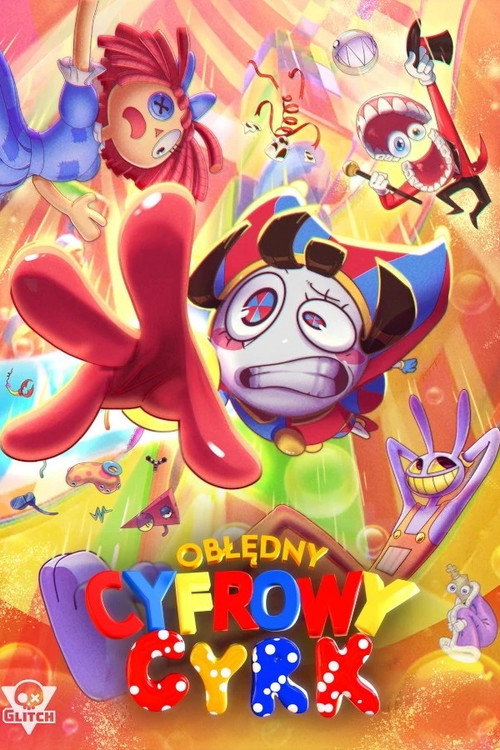 Obłędny Cyfrowy Cyrk (2023) – plakat filmu