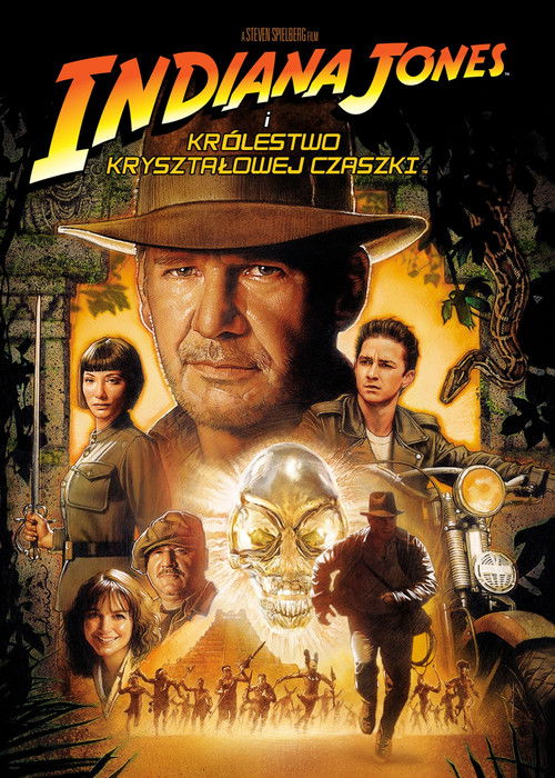 Indiana Jones i Królestwo Kryształowej Czaszki (2008) – plakat filmu