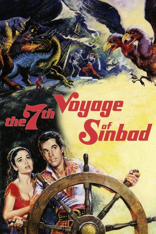 7 podróż Sindbada (1958) – plakat filmu