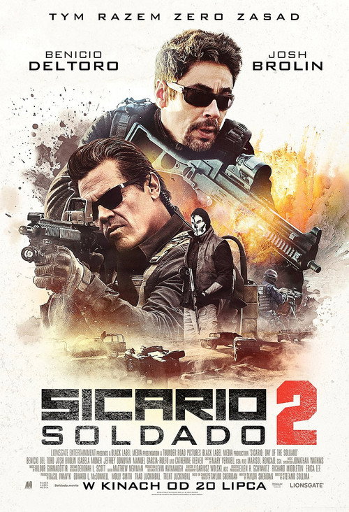 Sicario 2: Soldado (2018) – plakat filmu