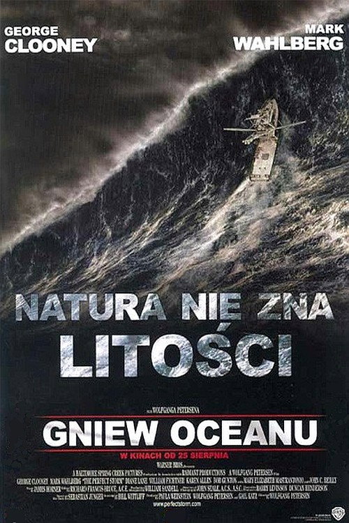 Gniew Oceanu (2000) – plakat filmu
