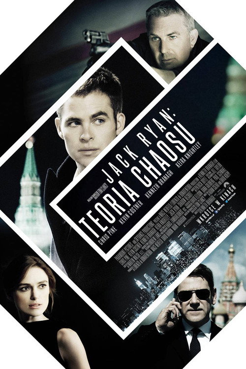 Jack Ryan: Teoria Chaosu (2014) – plakat filmu