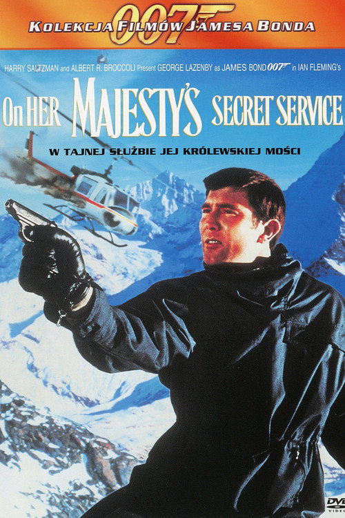 W tajnej służbie Jej Królewskiej Mości (1969) – plakat filmu