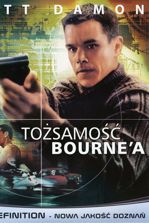 Tożsamość Bourne'a (2002) – plakat filmu