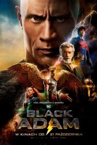 Black Adam (2022) – plakat filmu