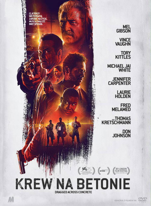 Krew na betonie (2019) – plakat filmu