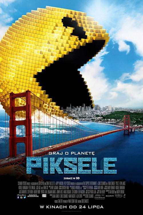 Piksele (2015) – plakat filmu