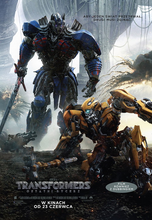 Transformers. Ostatni rycerz (2017) – plakat filmu