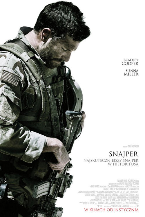 Snajper (2014) – plakat filmu