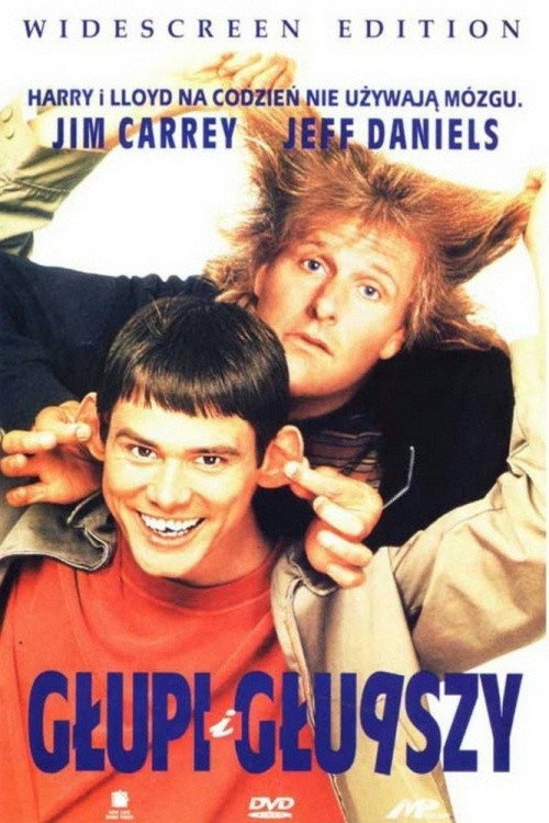 Głupi i głupszy (1994) – plakat filmu