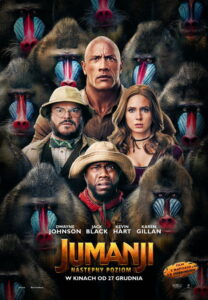 Jumanji: Następny poziom (2019) – plakat filmu