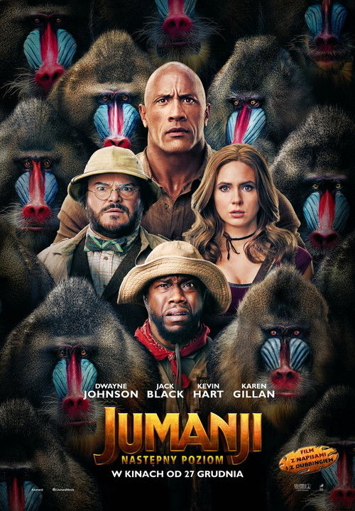 Jumanji: Następny poziom (2019) – plakat filmu