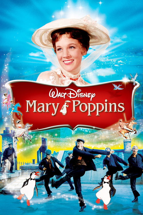 Mary Poppins (1964) – plakat filmu