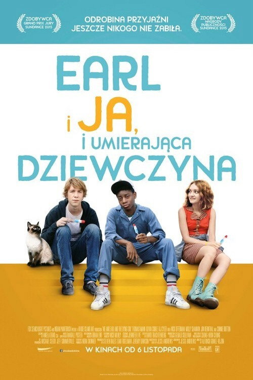 Earl i ja i umierająca dziewczyna (2015) – plakat filmu