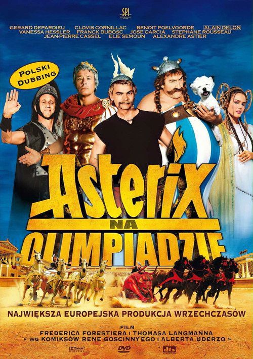 Asteriks na olimpiadzie (2008) – plakat filmu
