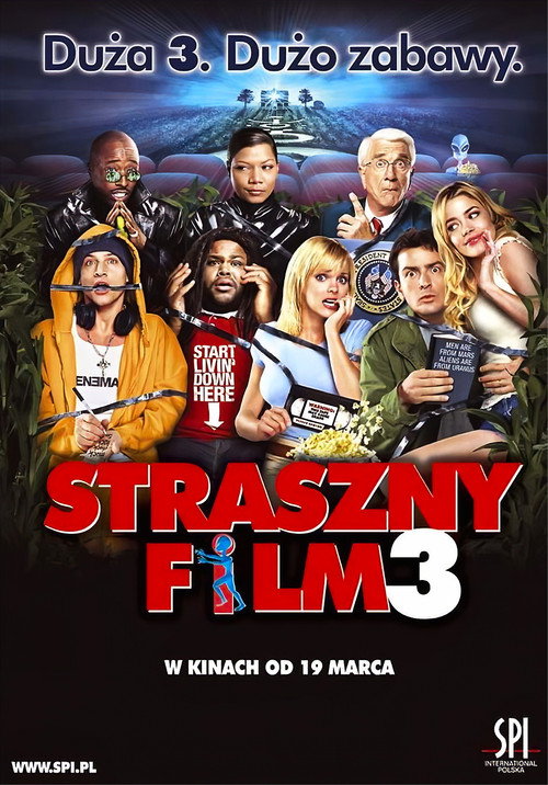 Straszny Film 3 (2003) – plakat filmu