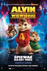 Alvin i wiewiórki (2007) – plakat filmu