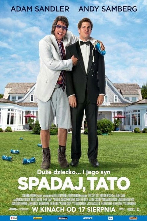 Spadaj, tato (2012) – plakat filmu