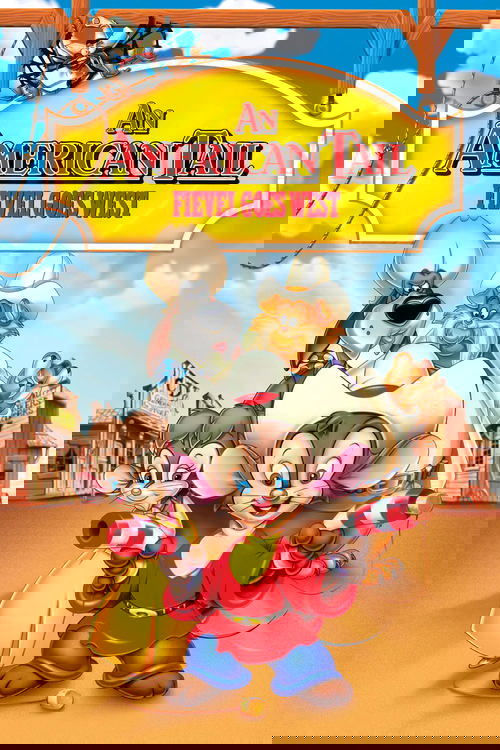 Amerykańska opowieść. Feiwel rusza na Zachód (1991) – plakat filmu