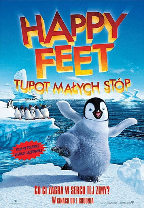 Happy Feet: Tupot małych stóp (2006) – plakat filmu