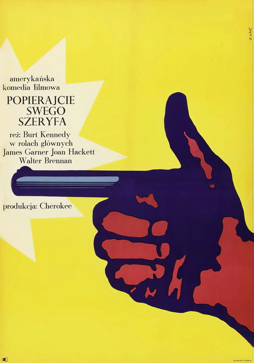 Popierajcie Swego Szeryfa (1969) – plakat filmu