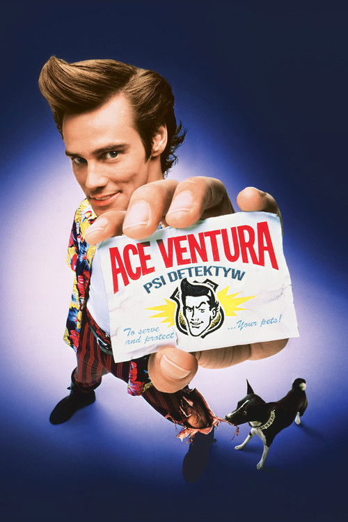 Ace Ventura: Psi detektyw (1994) – plakat filmu