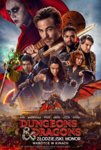 Dungeons & Dragons: Złodziejski honor (2023) – plakat filmu