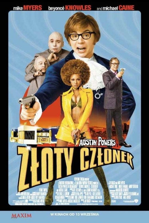Austin Powers i Złoty Członek (2002) – plakat filmu