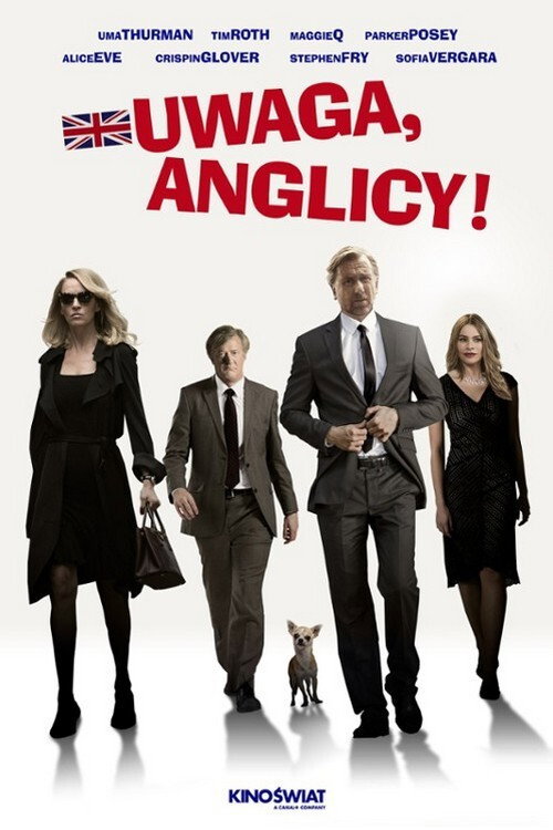 Uwaga, Anglicy! (2018) – plakat filmu