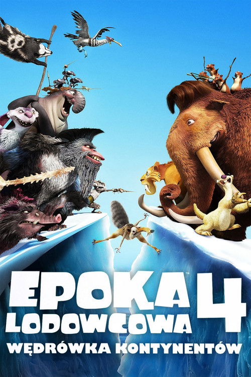 Epoka Lodowcowa 4: Wędrówka Kontynentów (2012) – plakat filmu
