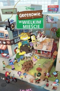 Greenowie w Wielkim Mieście (2018) – plakat filmu