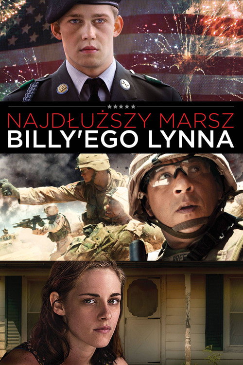 Najdłuższy marsz Billy'ego Lynna (2016) – plakat filmu