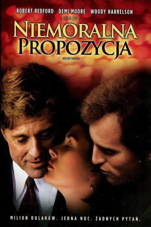 Niemoralna Propozycja (1993) – plakat filmu
