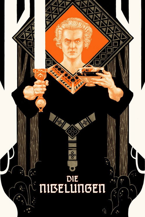 Nibelungi - Zygfryd (1924) – plakat filmu