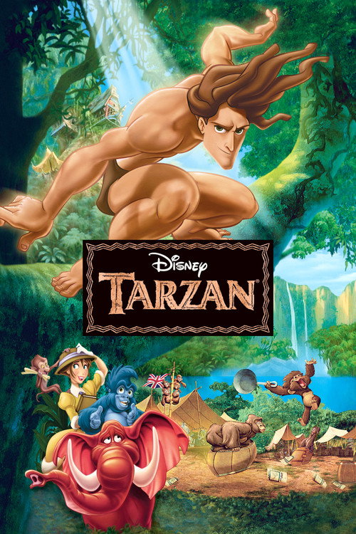 Tarzan (1999) – plakat filmu